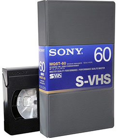 видеокассета S-VHS